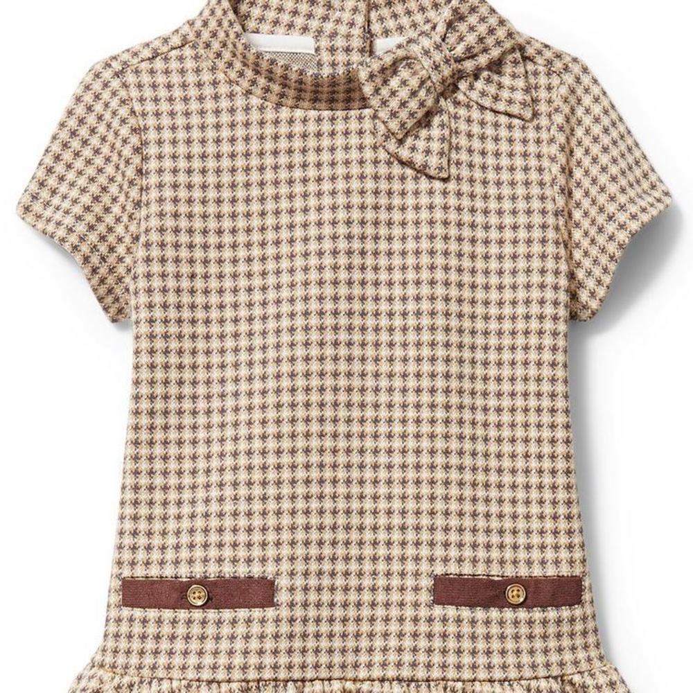 Janie and Jack Houndstooth Dress